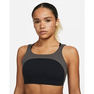 Nike Black and Gray Sports Bra